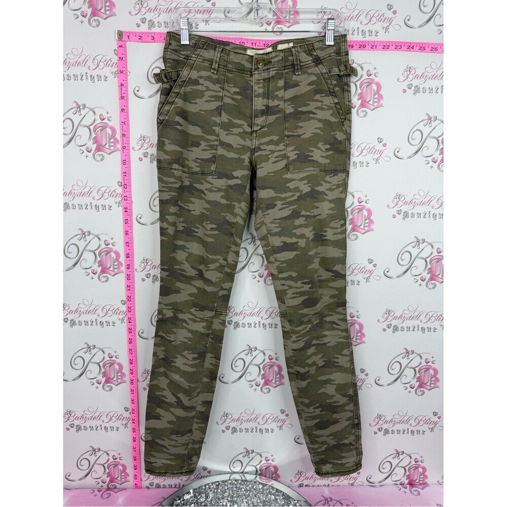 HEIHEI pants camouflage Camo Utility Pants - Olive Camo green